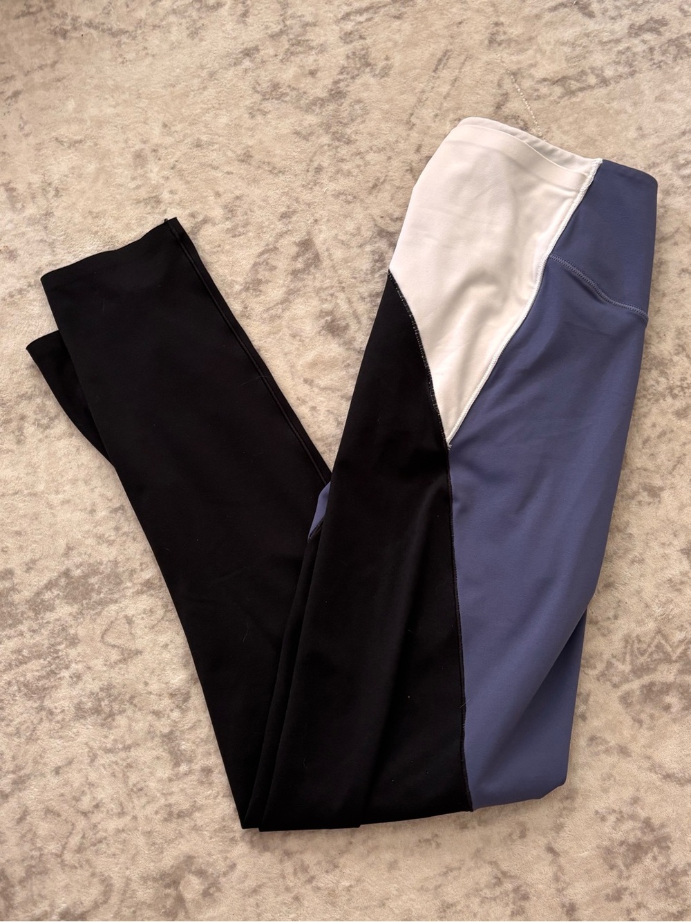 Victoria's Secret Navy, Black & White Colorblock Leggings